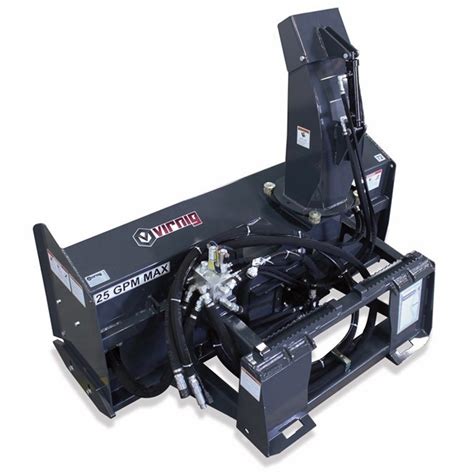 skid steer snowblower by virg|v60 snow blower attachment.